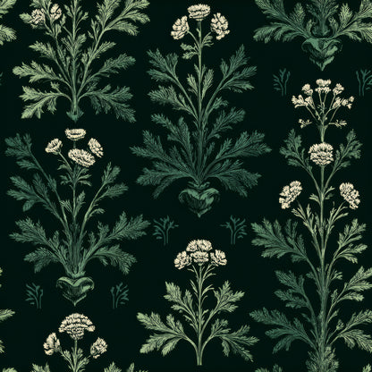 Veridian Apothecary Wallpaper