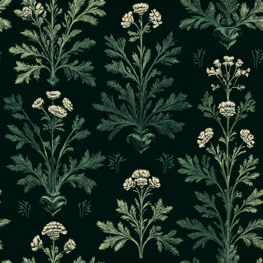 Veridian Apothecary Wallpaper