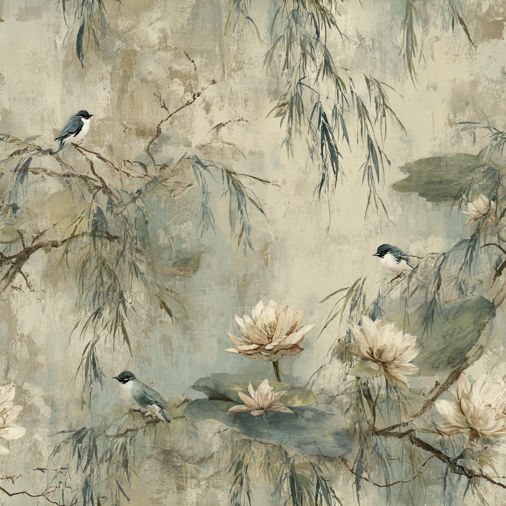 Lacuna Aviary Wallpaper