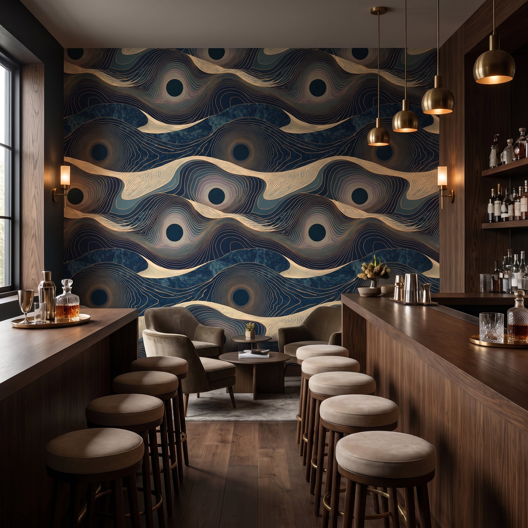 Topographic Tide — styled room 2