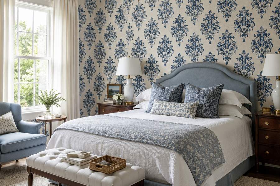 Aegean Print Atelier Wallpaper