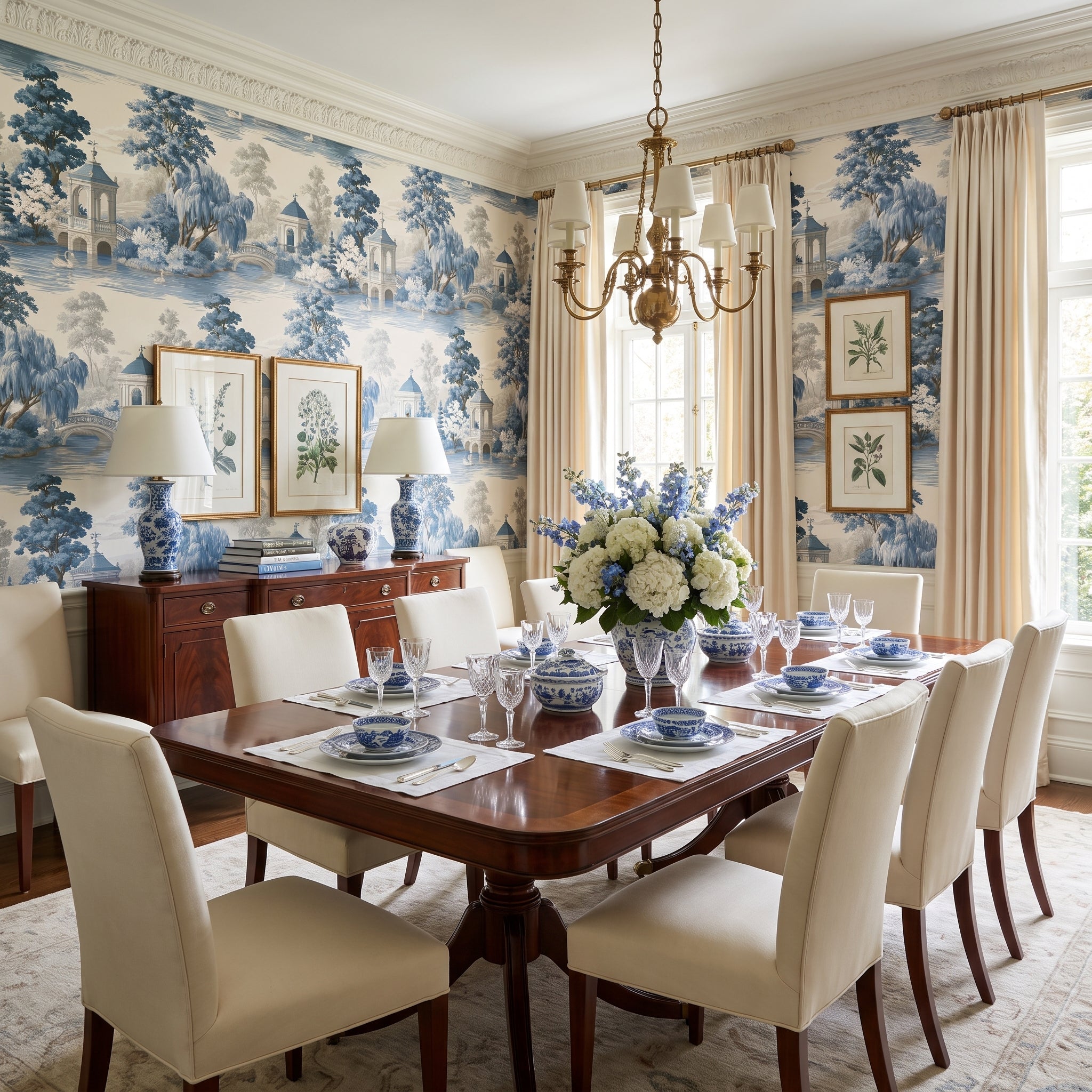 Pavilion by the Water — styled room 2
