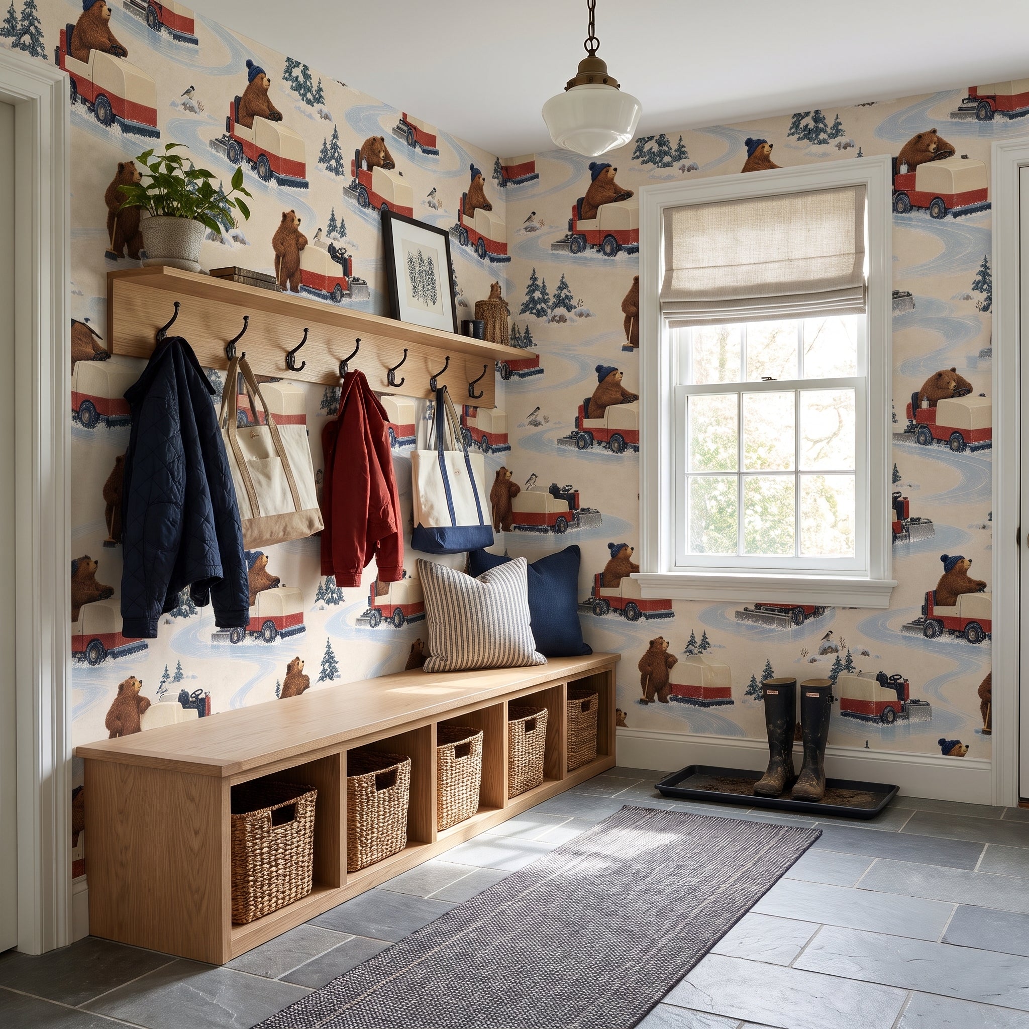 Zamboni Bear Patrol — styled room 2