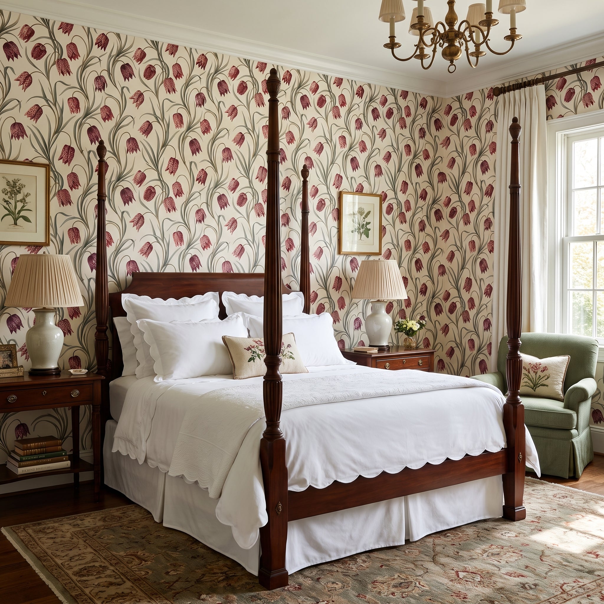 Checkered Lily Motif — styled room 3