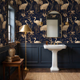 Cranes in the Shallows — styled room 1