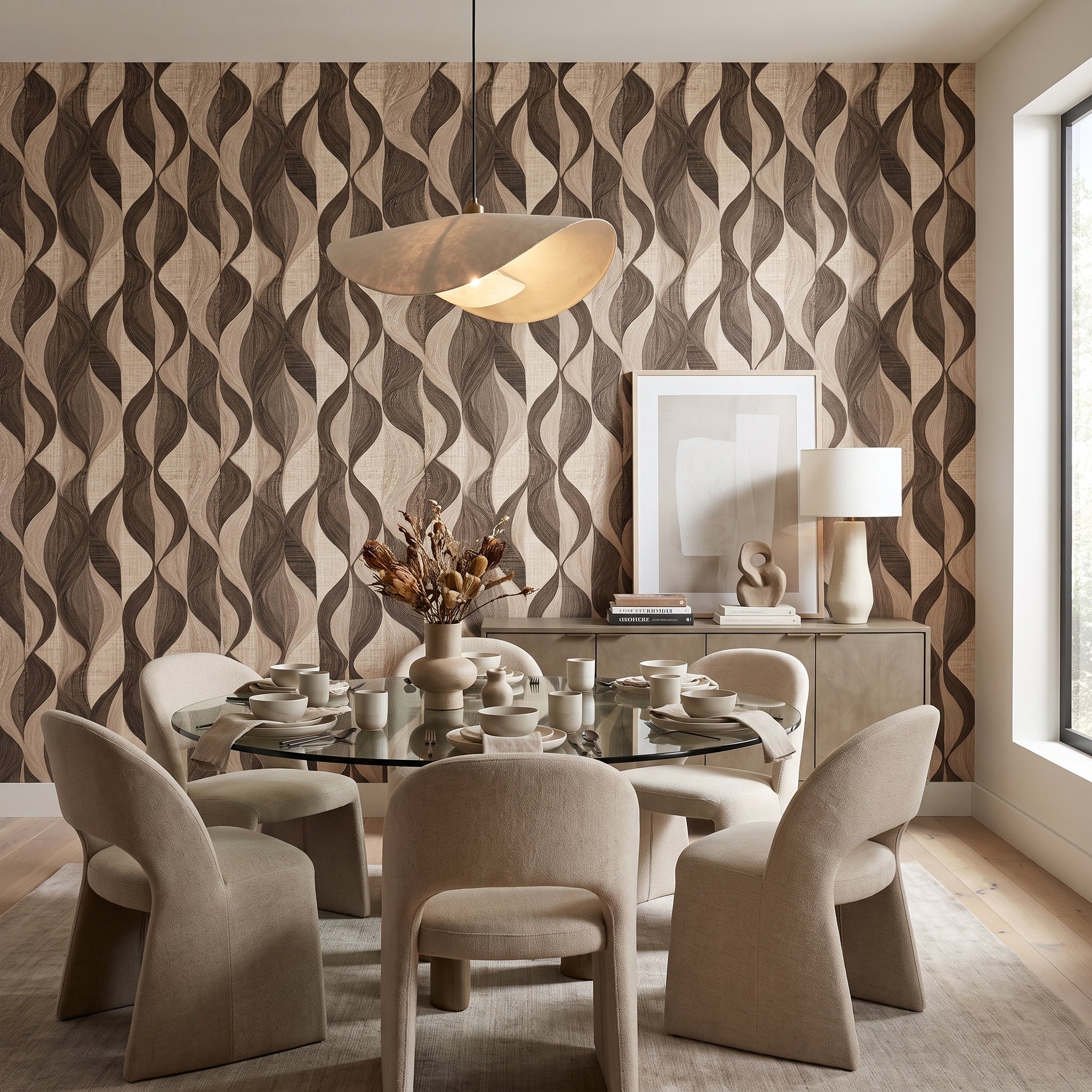 Sweeping Contours — styled room 2
