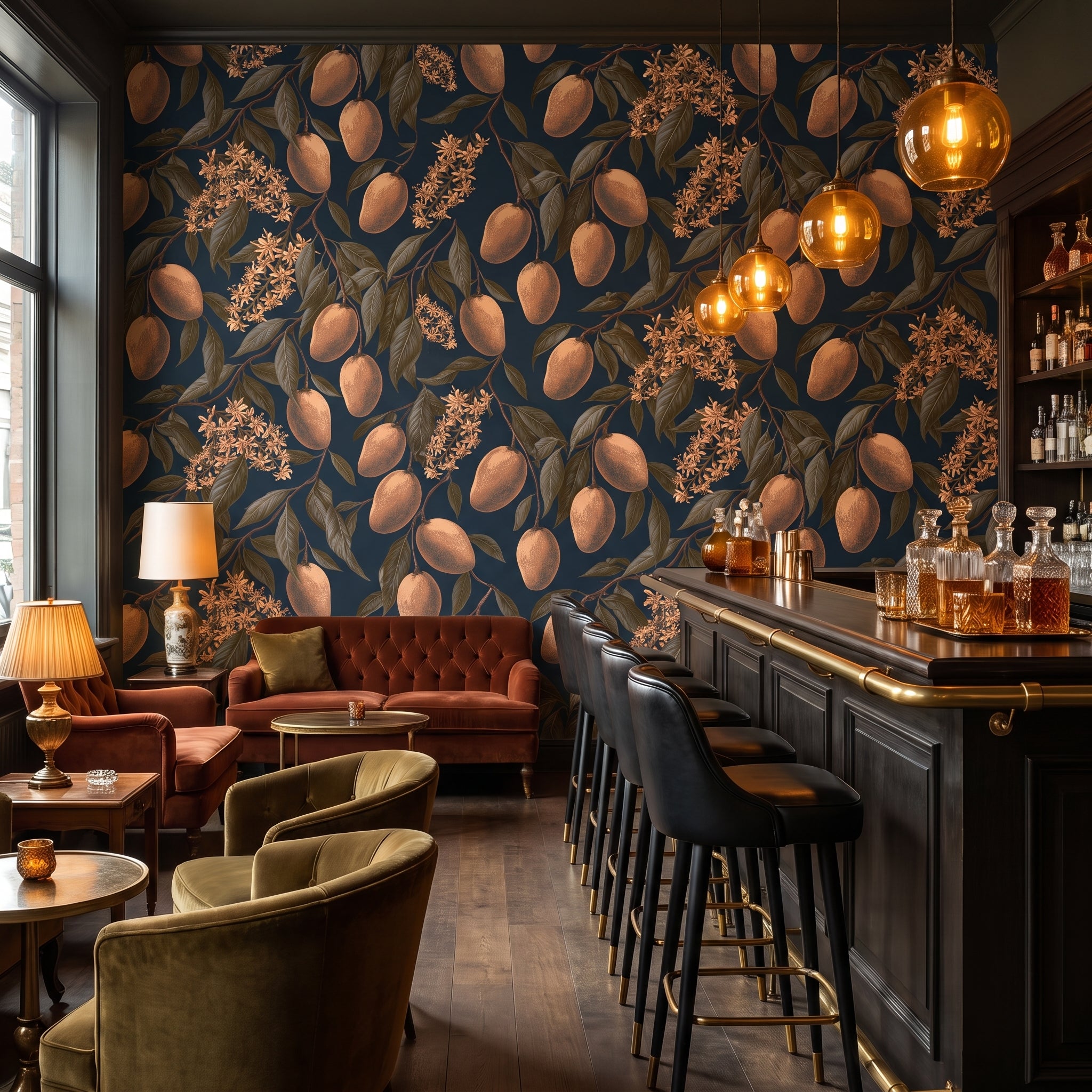 The Botanist's Mango — styled room 3