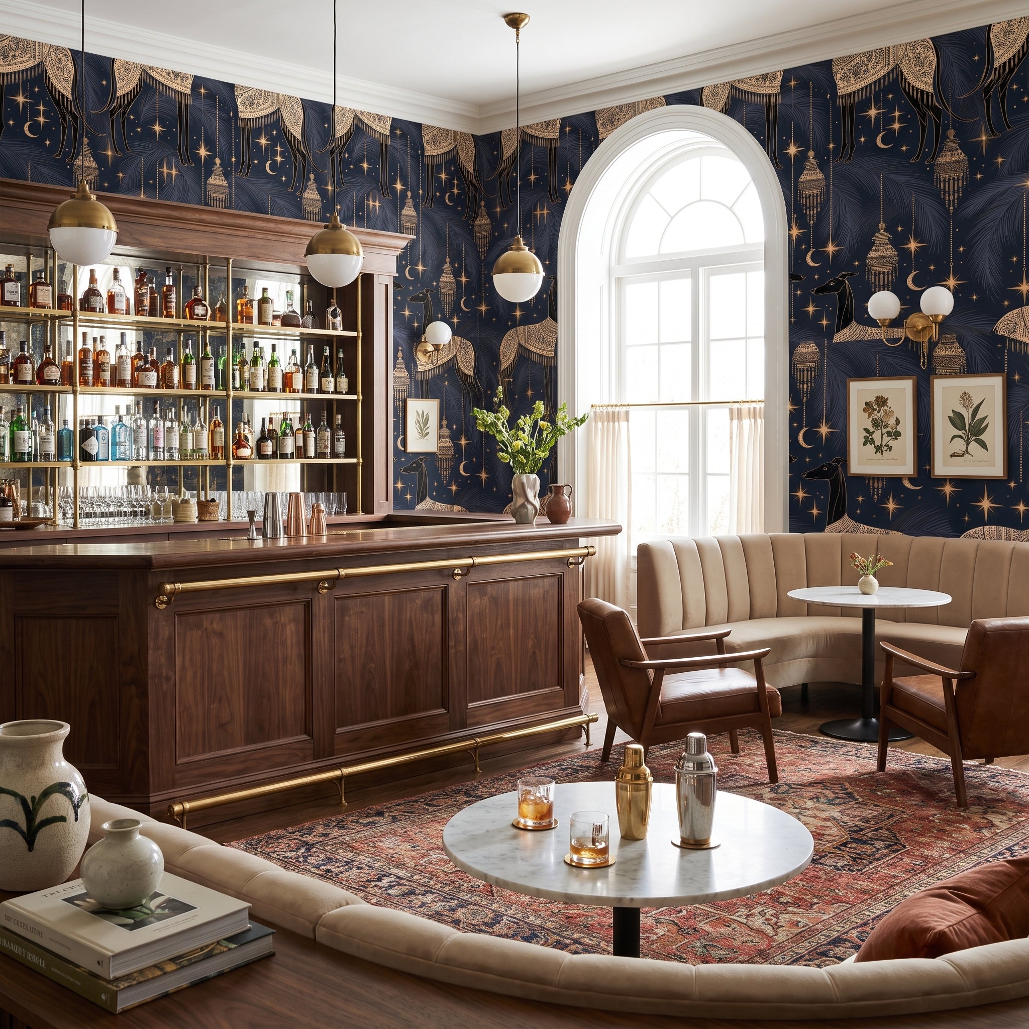 Stargazer Hounds — styled room 1