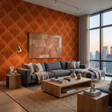 Amber Curvature — styled room 1