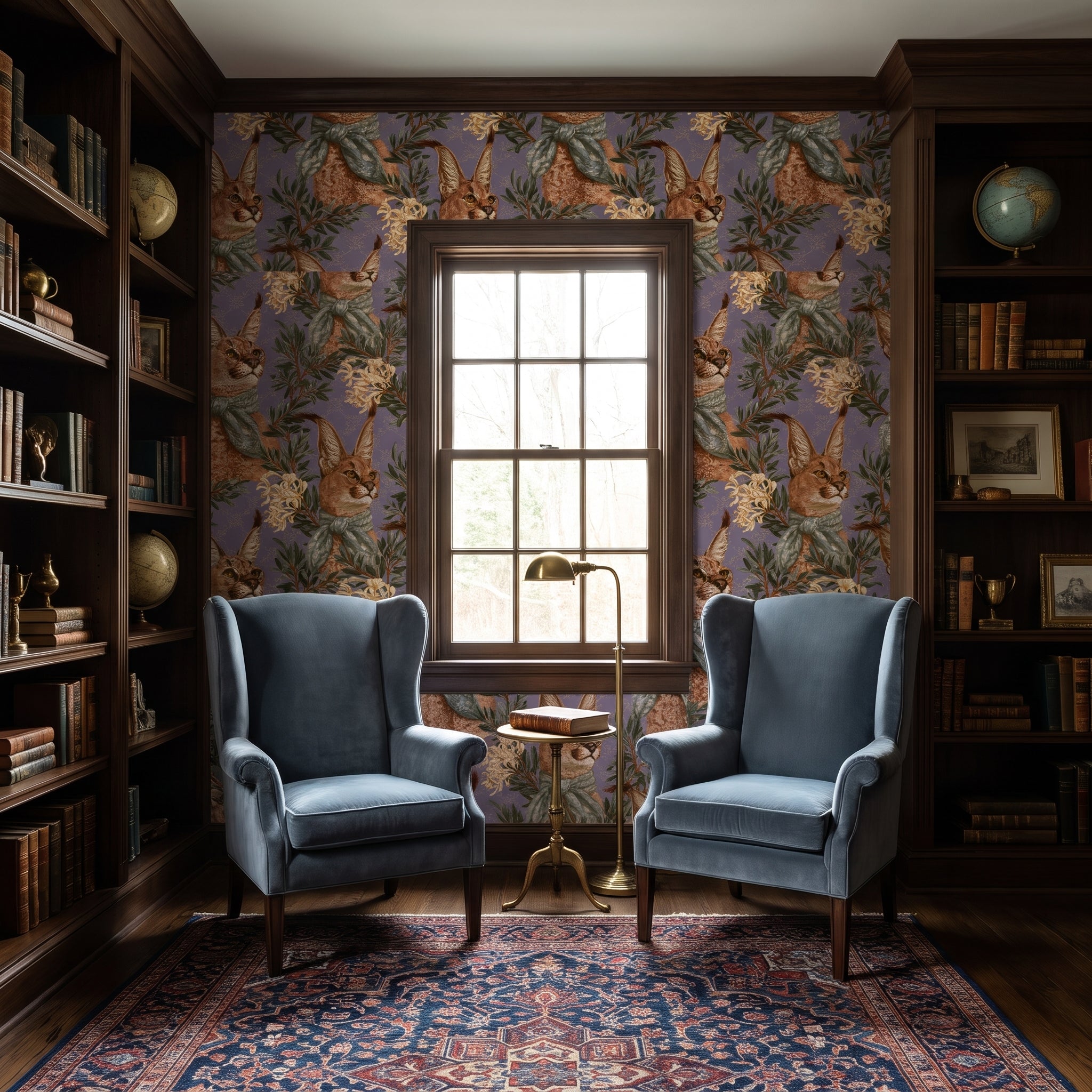 Spectacled Lynx Society — styled room 2