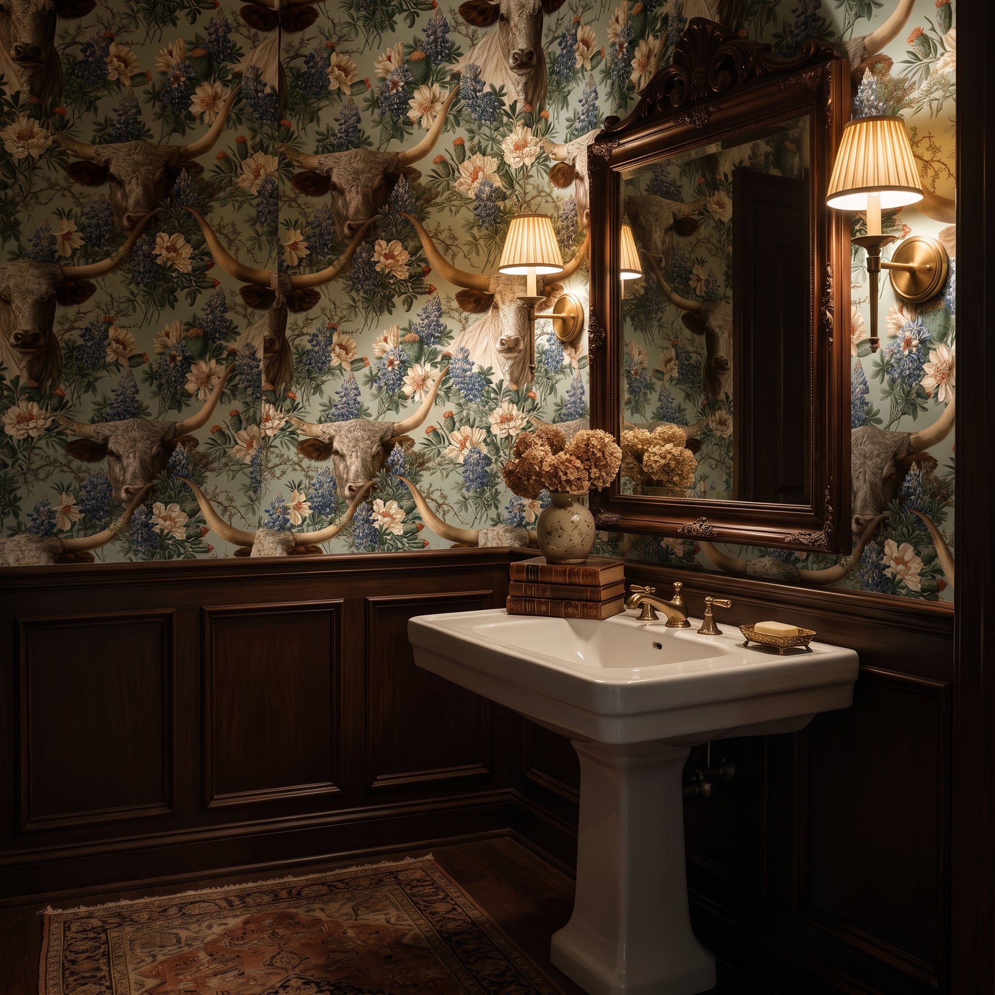 Longhorn Bramble — styled room 1
