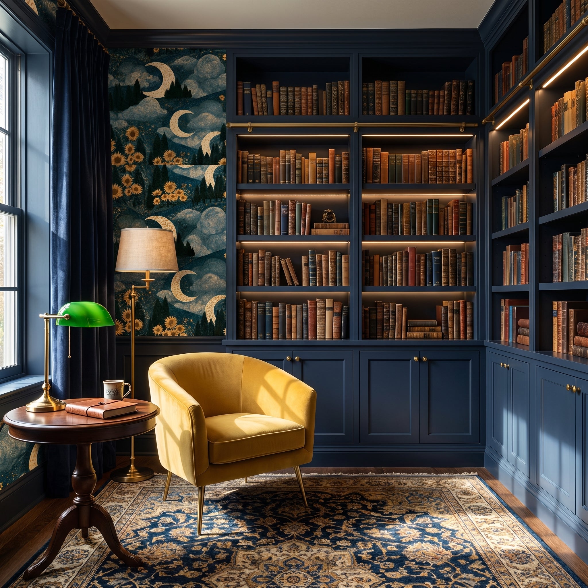 Lunar Sunflower Ridge — styled room 2
