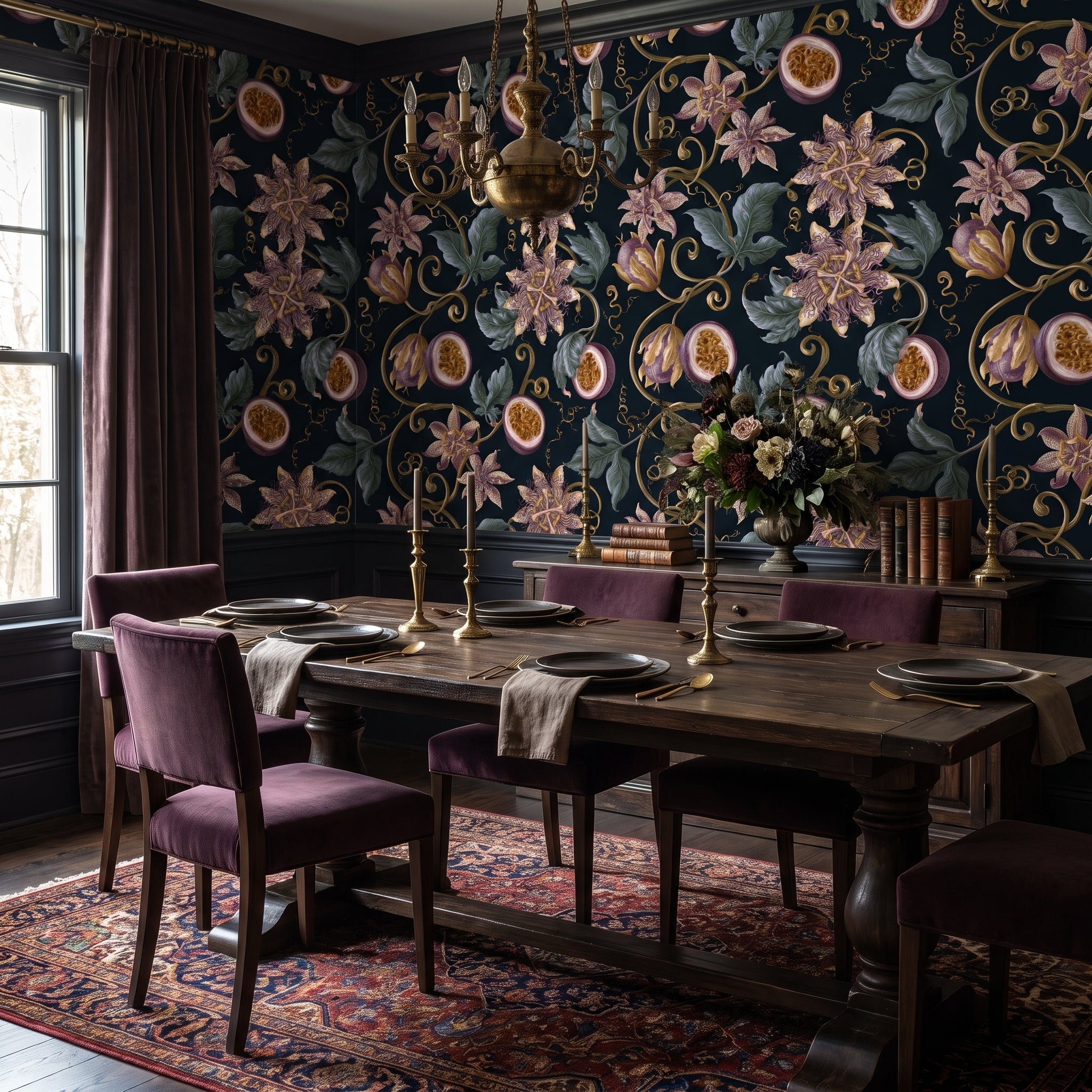Passiflora Crown — styled room 1