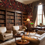 Crimson Canopy Ascent — styled room 1