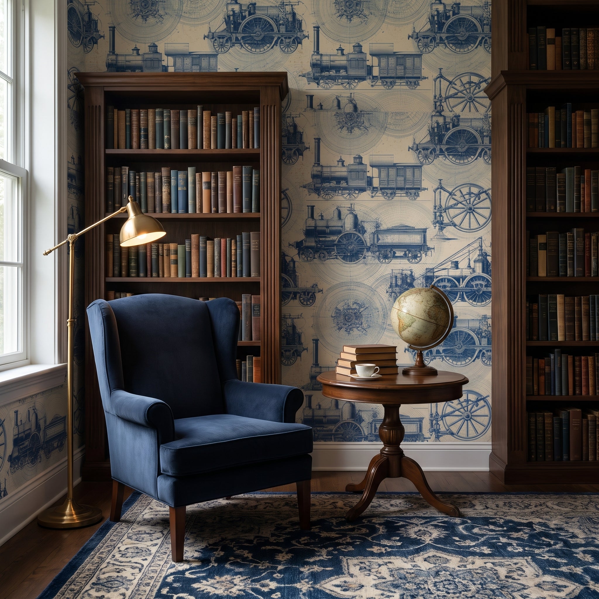The Draftsman's Engine — styled room 1