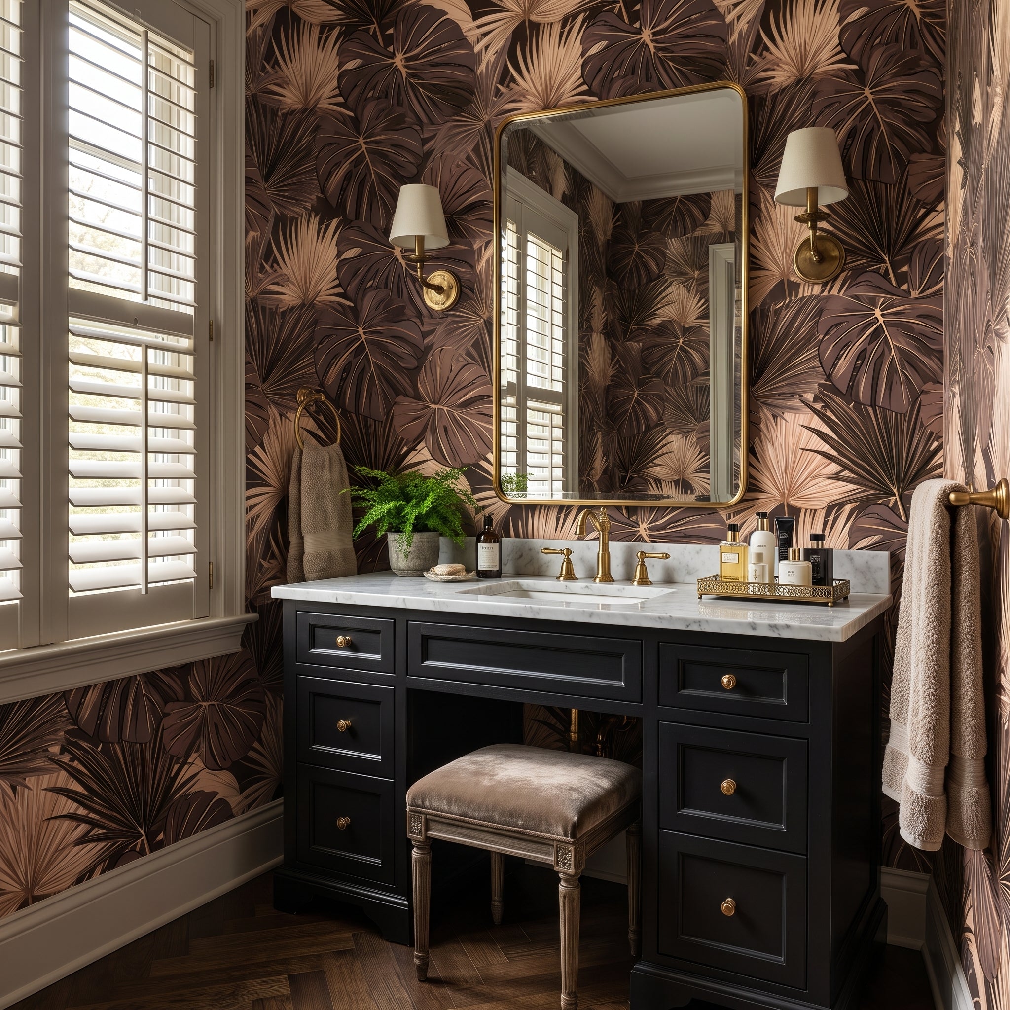 Cacao Frond Thicket — styled room 3