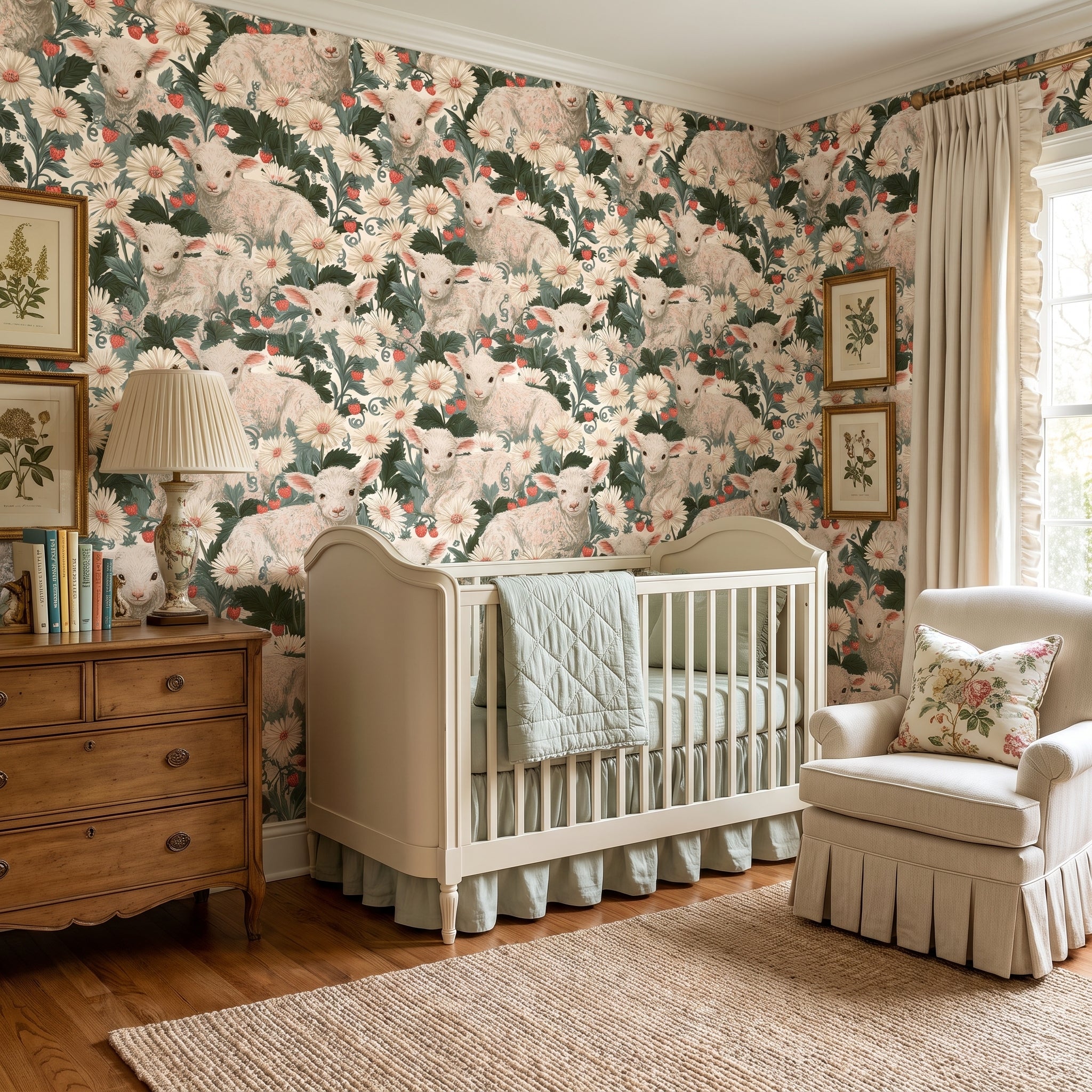 Strawberry Fleece — styled room 1