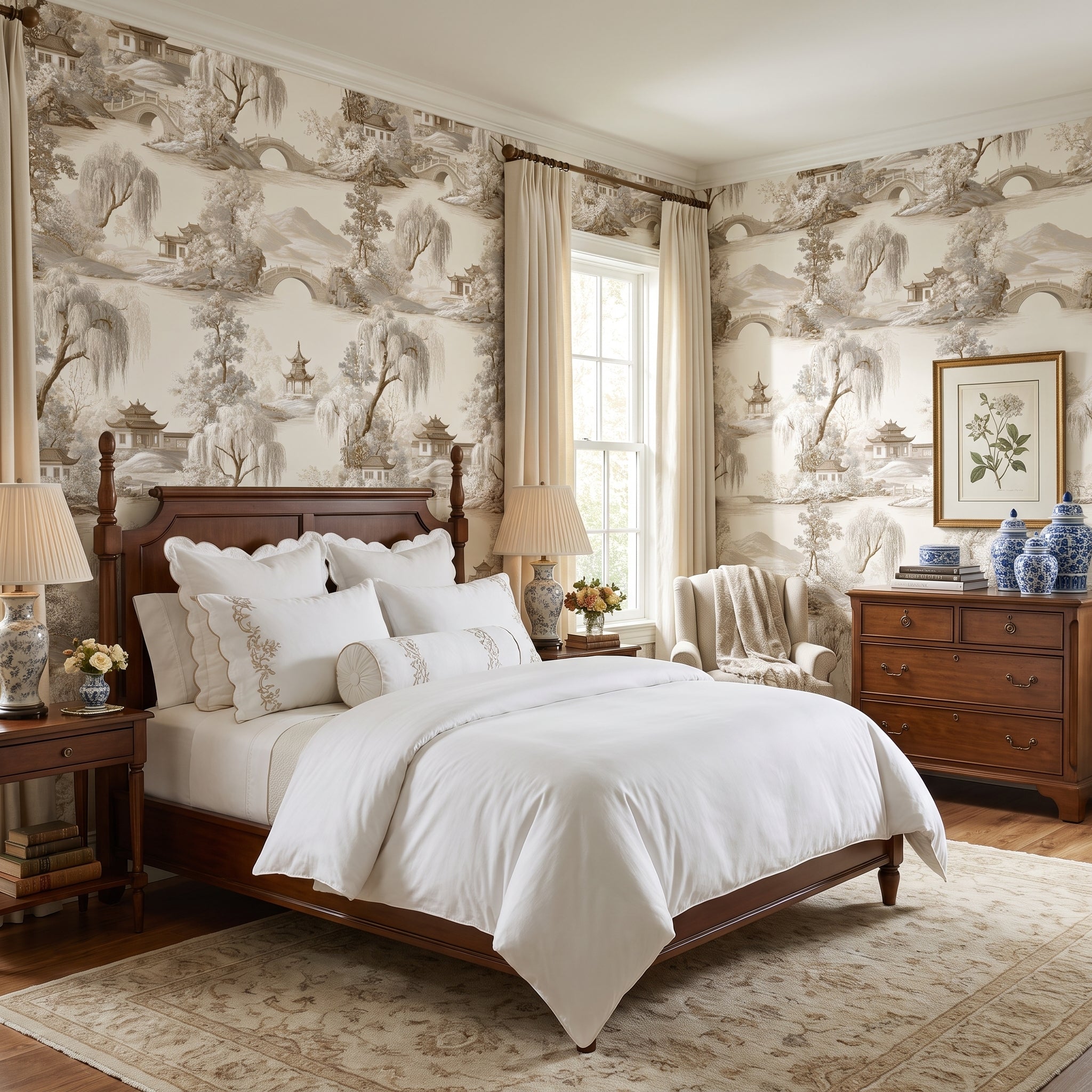 Willows Over Water — styled room 3