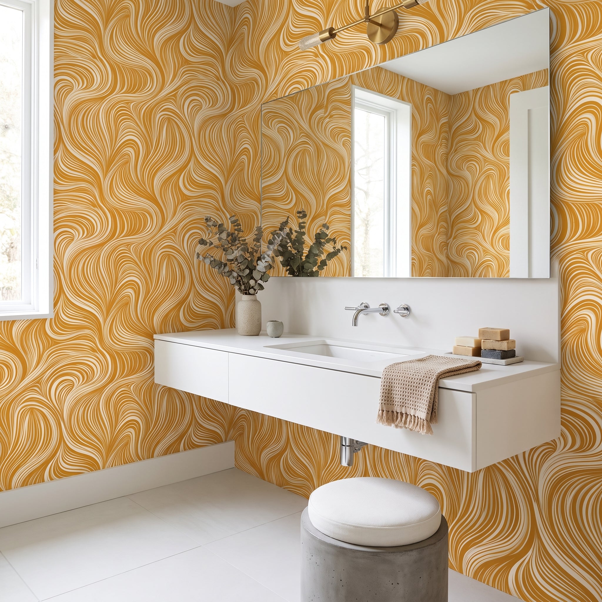 Ochre Currents — styled room 3
