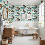 Chimp in the Tub — styled room 3