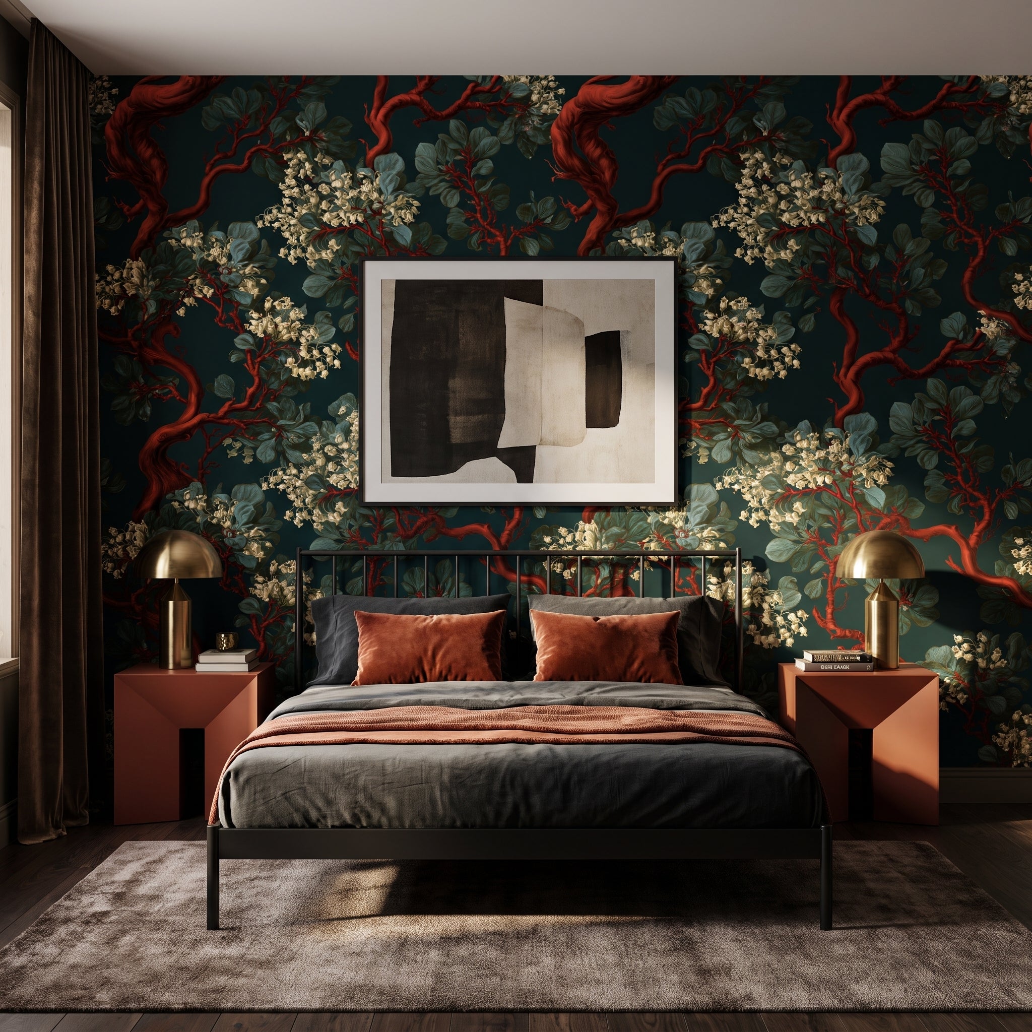 Madrona Bell Cascade — styled room 2