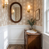 Pinstripe Postage — styled room 2