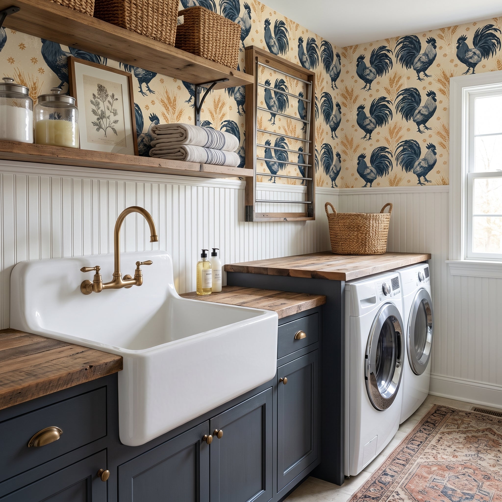 Wheatfield Crows — styled room 3
