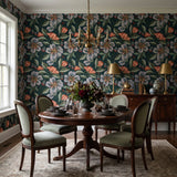 Stippled Bloom Canopy — styled room 1