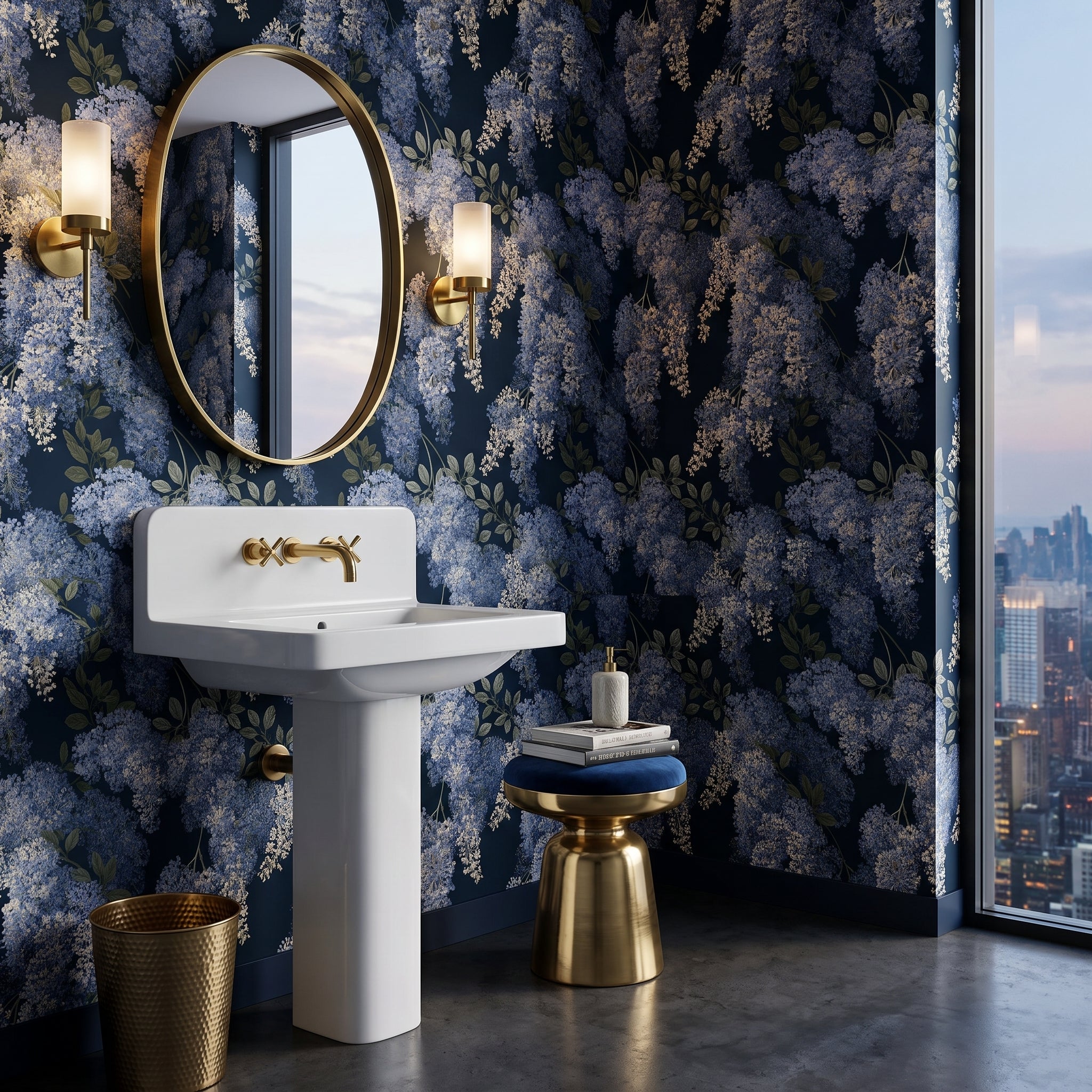Lilac Cascade — styled room 3
