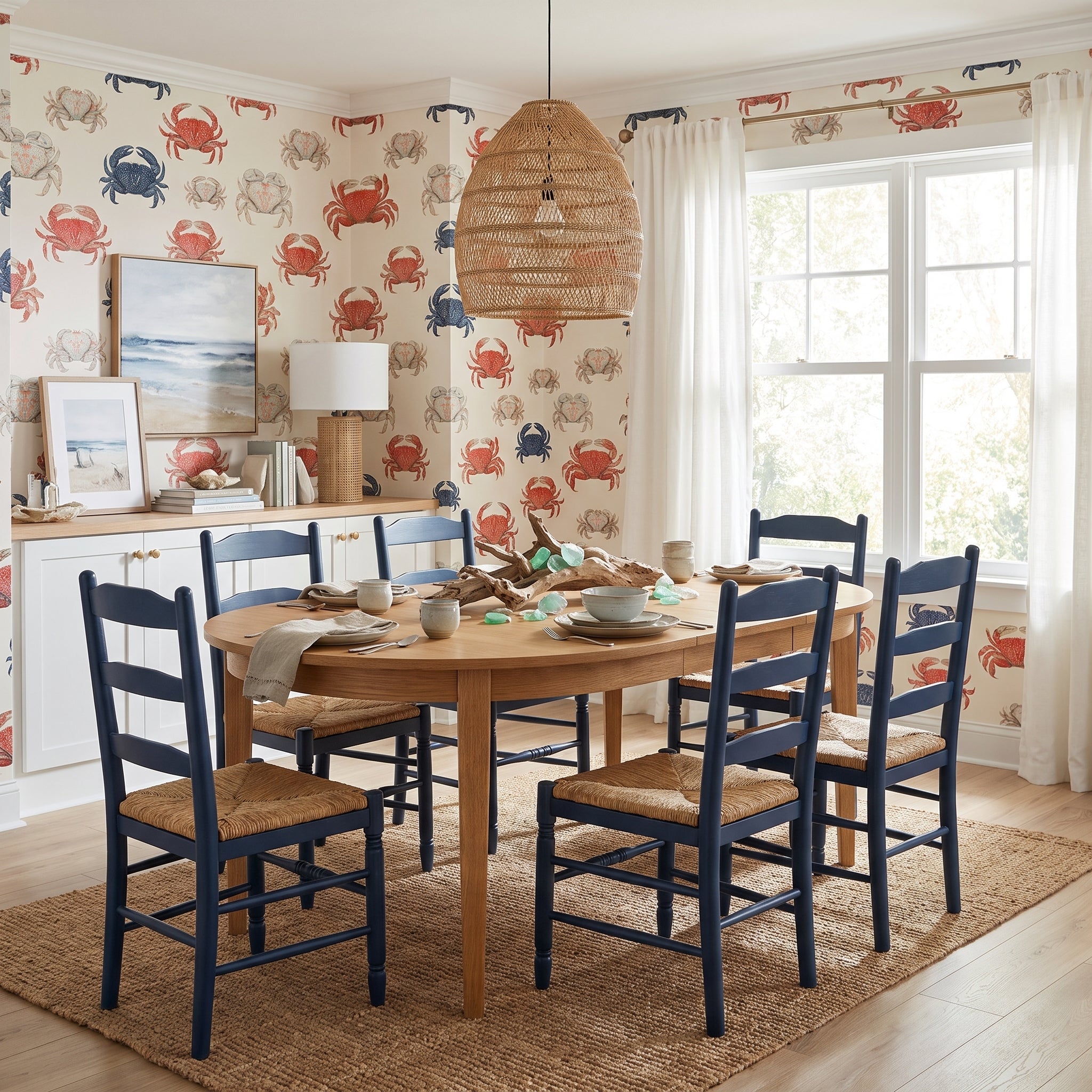 Tidepool Specimens — styled room 1