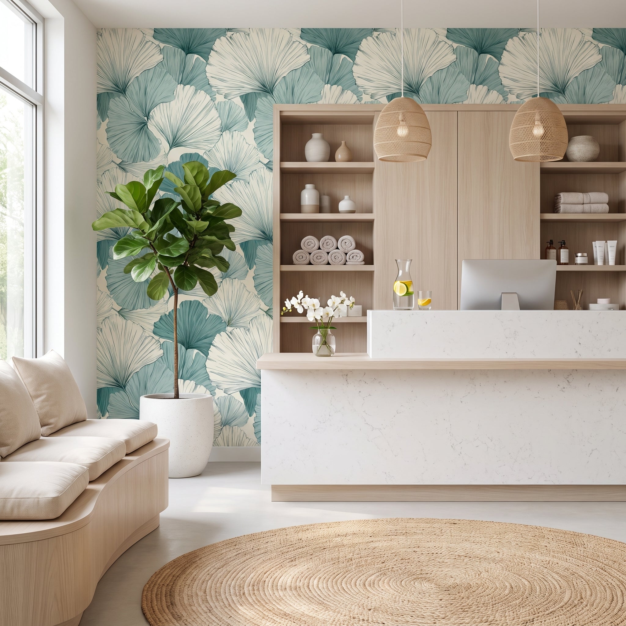 Sweeping Ginkgo — styled room 3