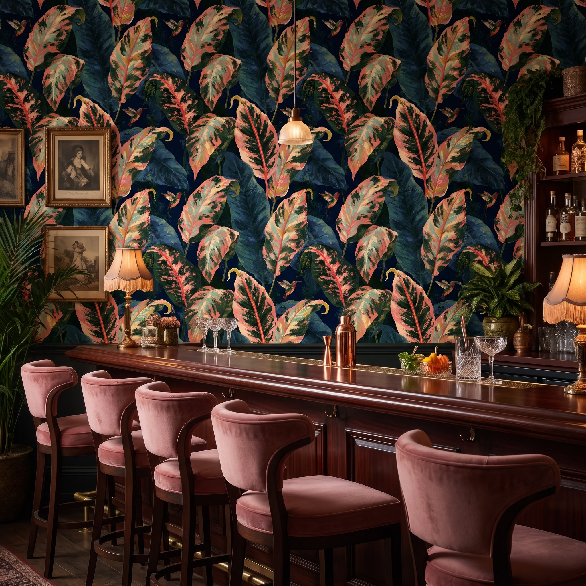 Painter's Dieffenbachia — styled room 2