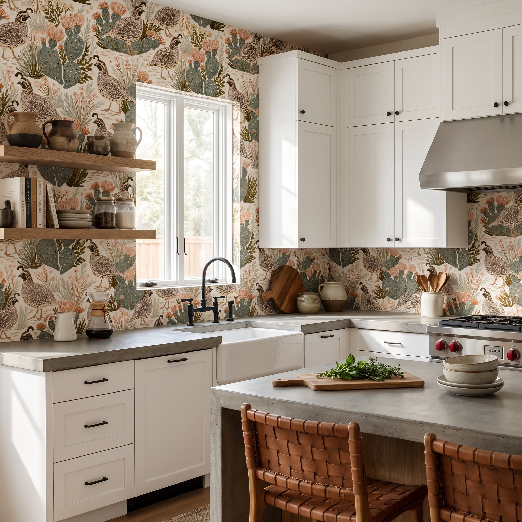 Chaparral Quail — styled room 1