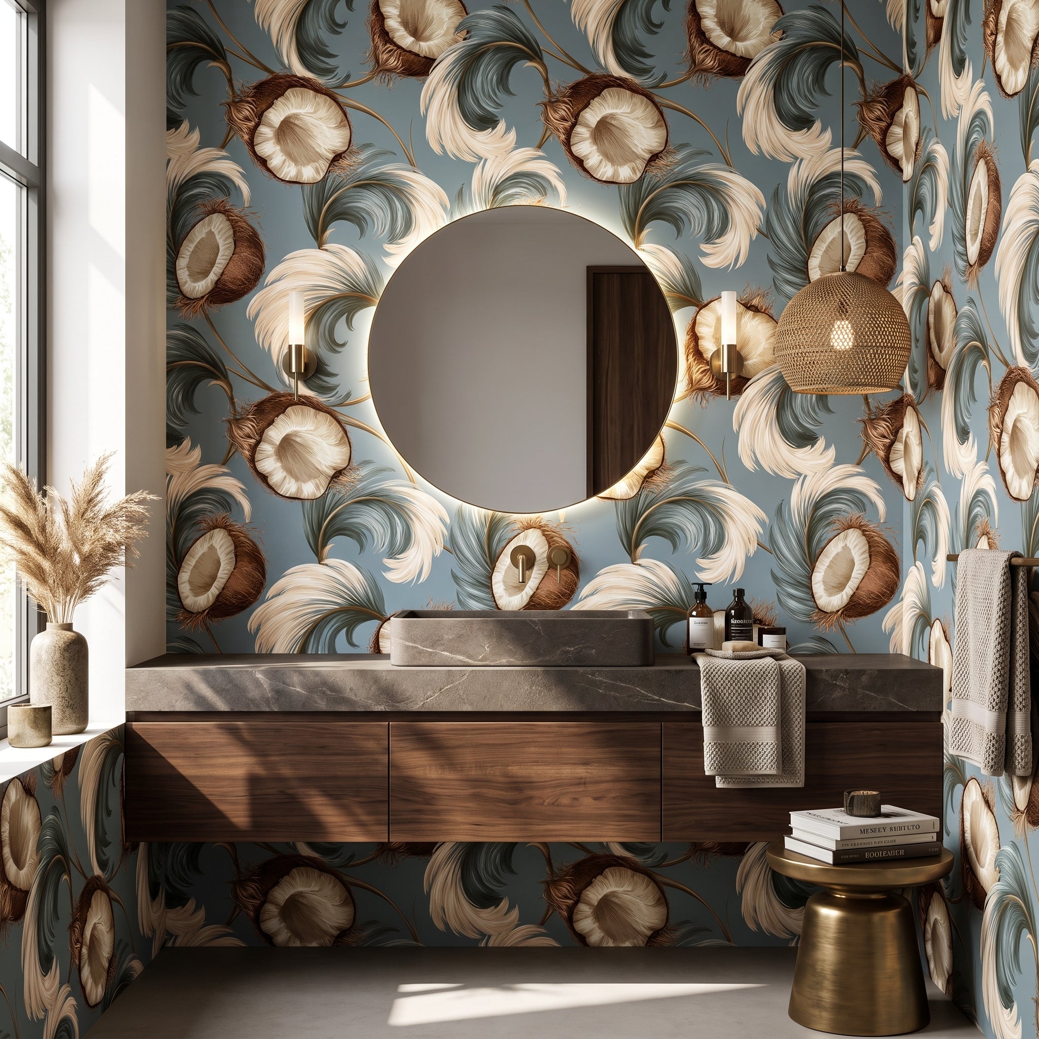 Coconut Plume — styled room 1
