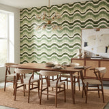 Painted Scallop Cascade — styled room 1