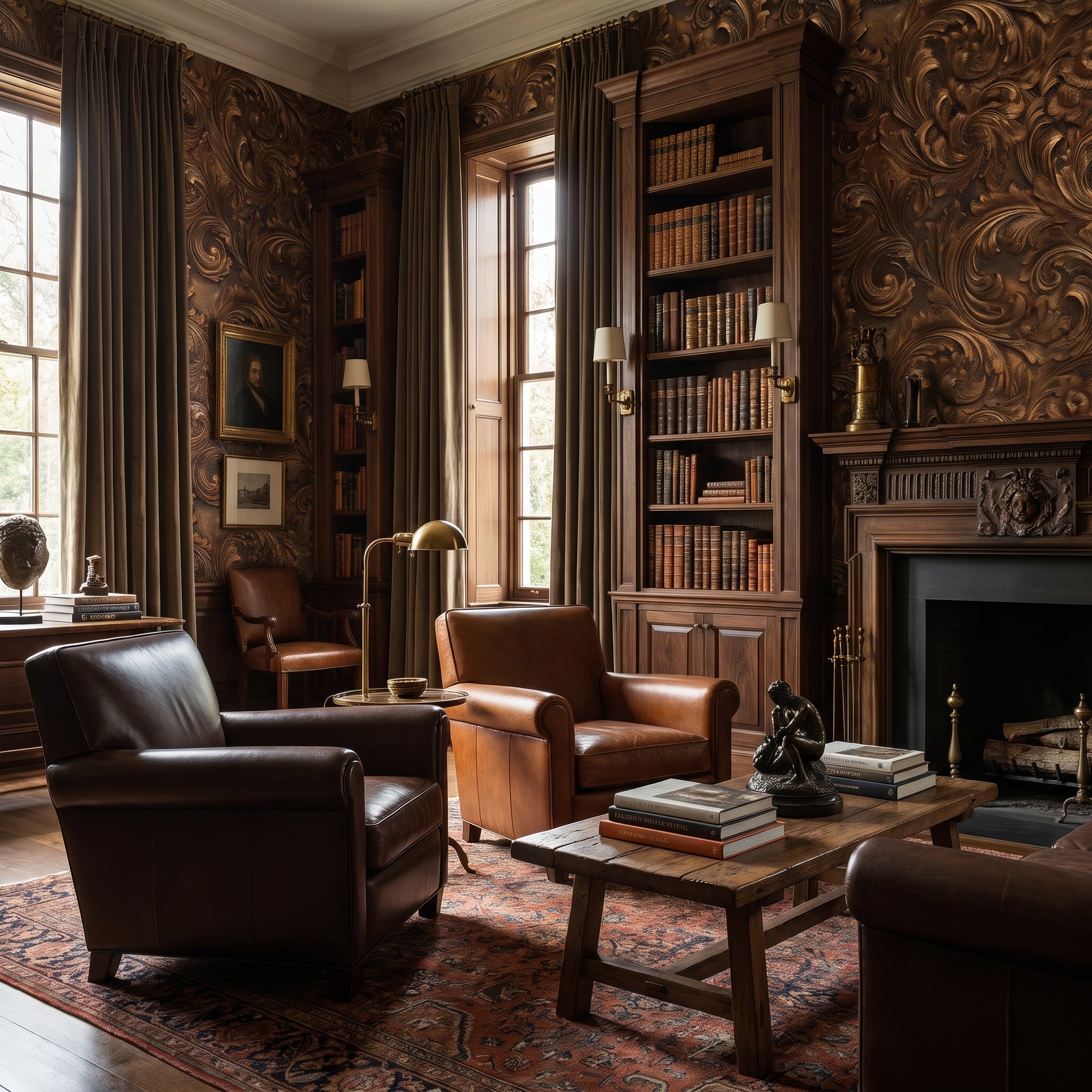 Baroque Scrollwork — styled room 2