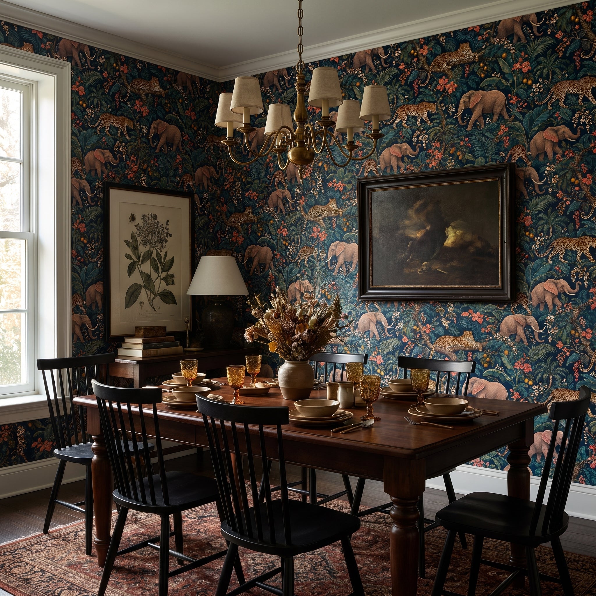 Canopy Menagerie — styled room 1