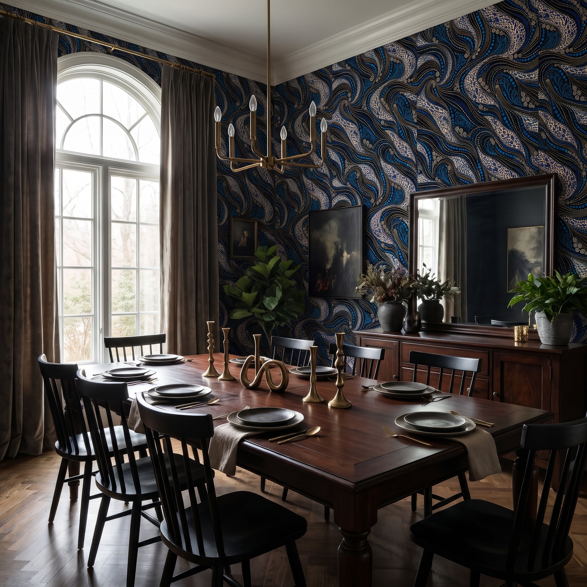 Azure Ogee Current — styled room 1