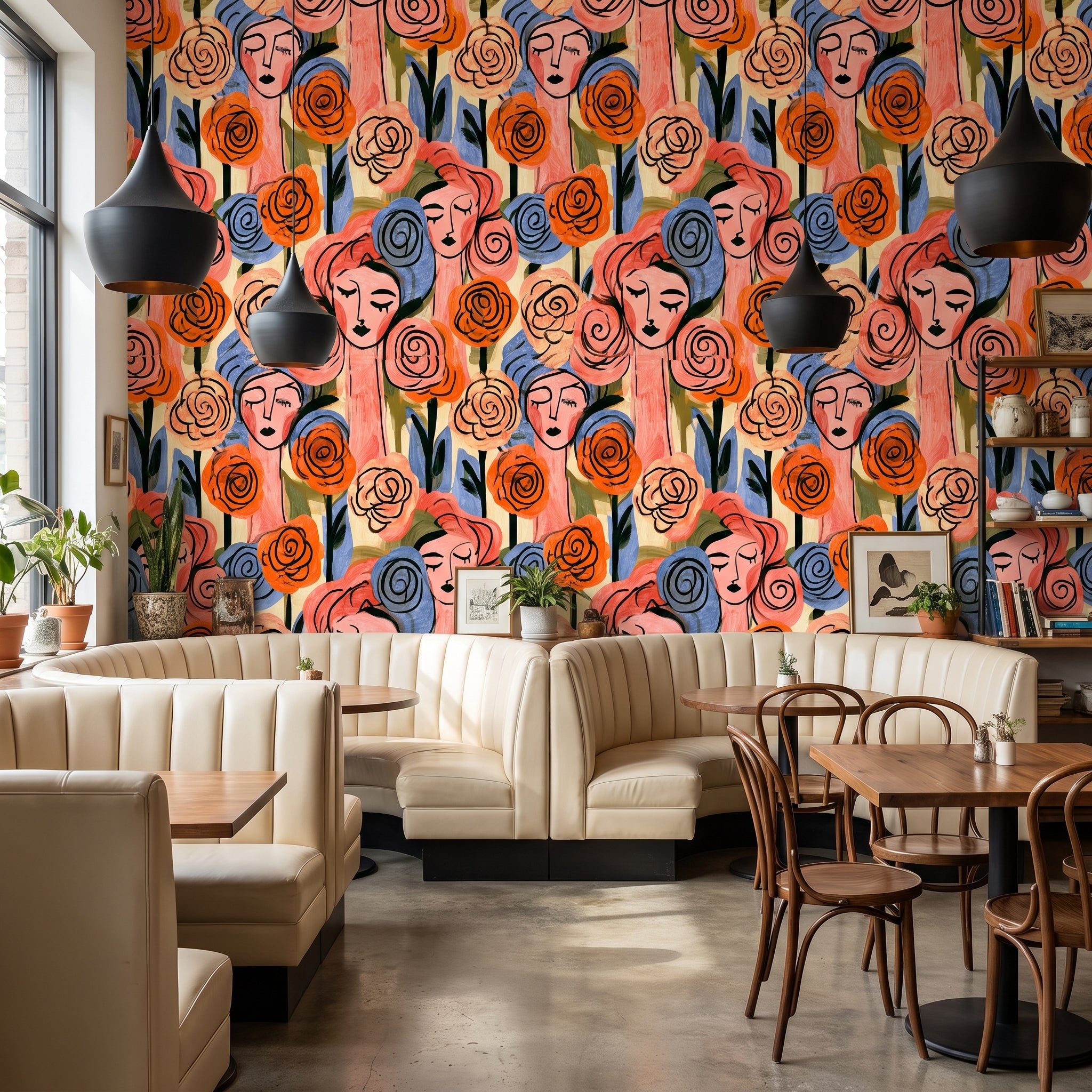 Faces in the Roses — styled room 3