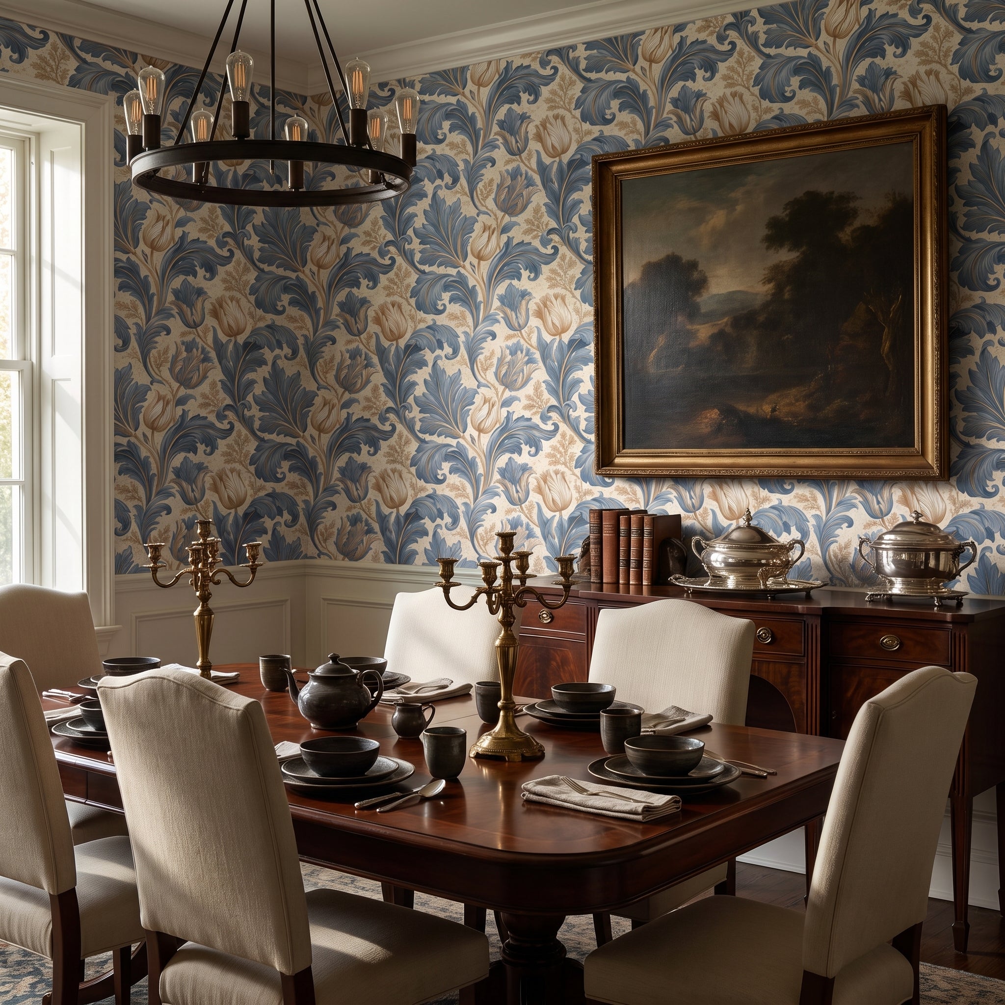 Acanthus Sweep — styled room 1