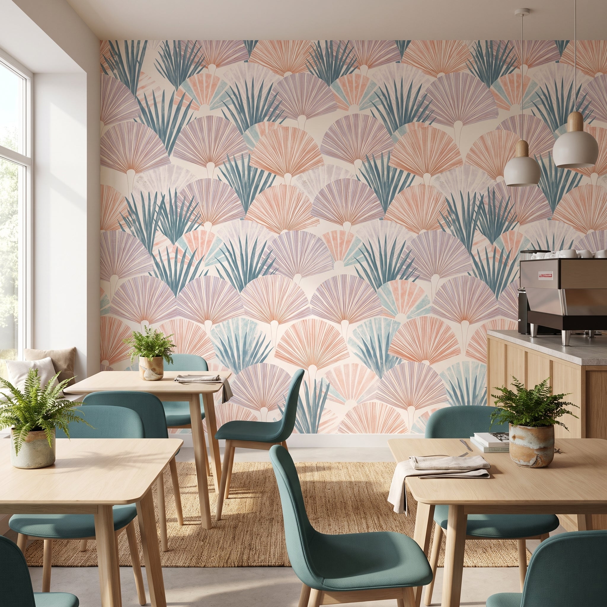 Scalloped Fronds — styled room 2