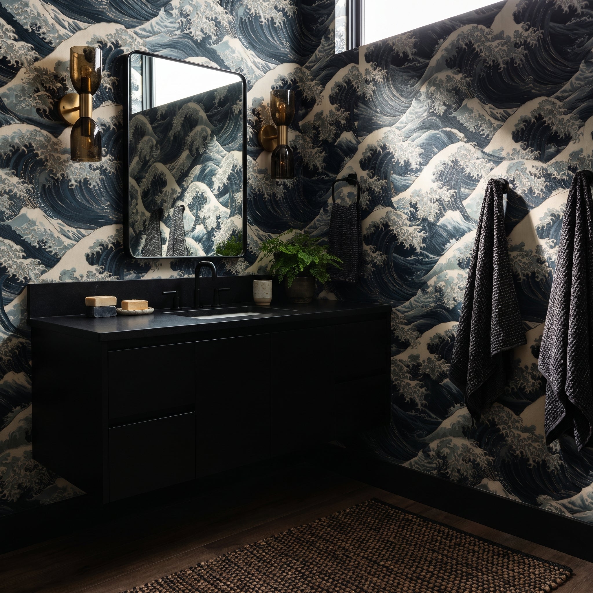 Crest and Trough — styled room 1