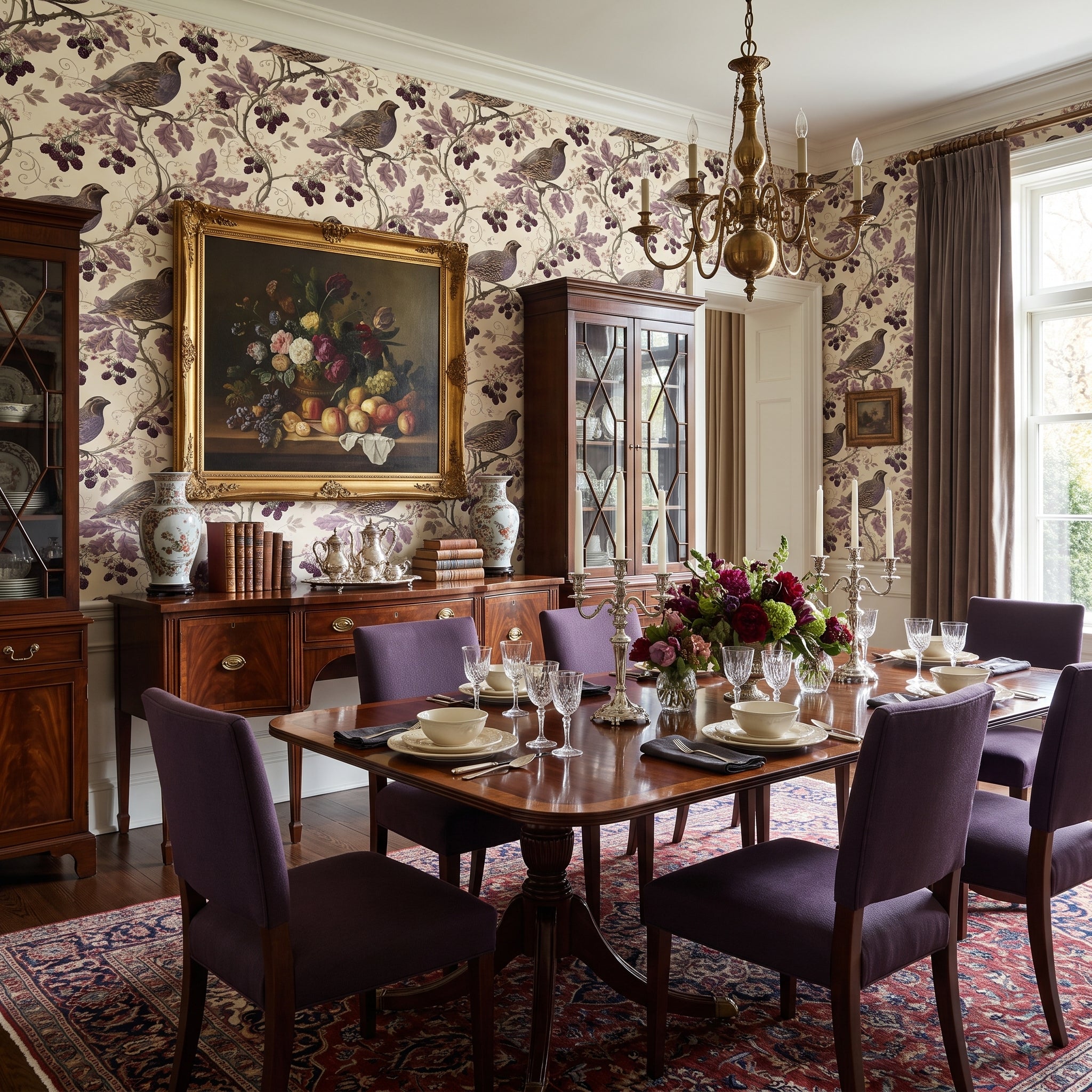 Mauve Briar Roost — styled room 1
