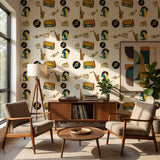 Jazz Age Blueprint — styled room 1