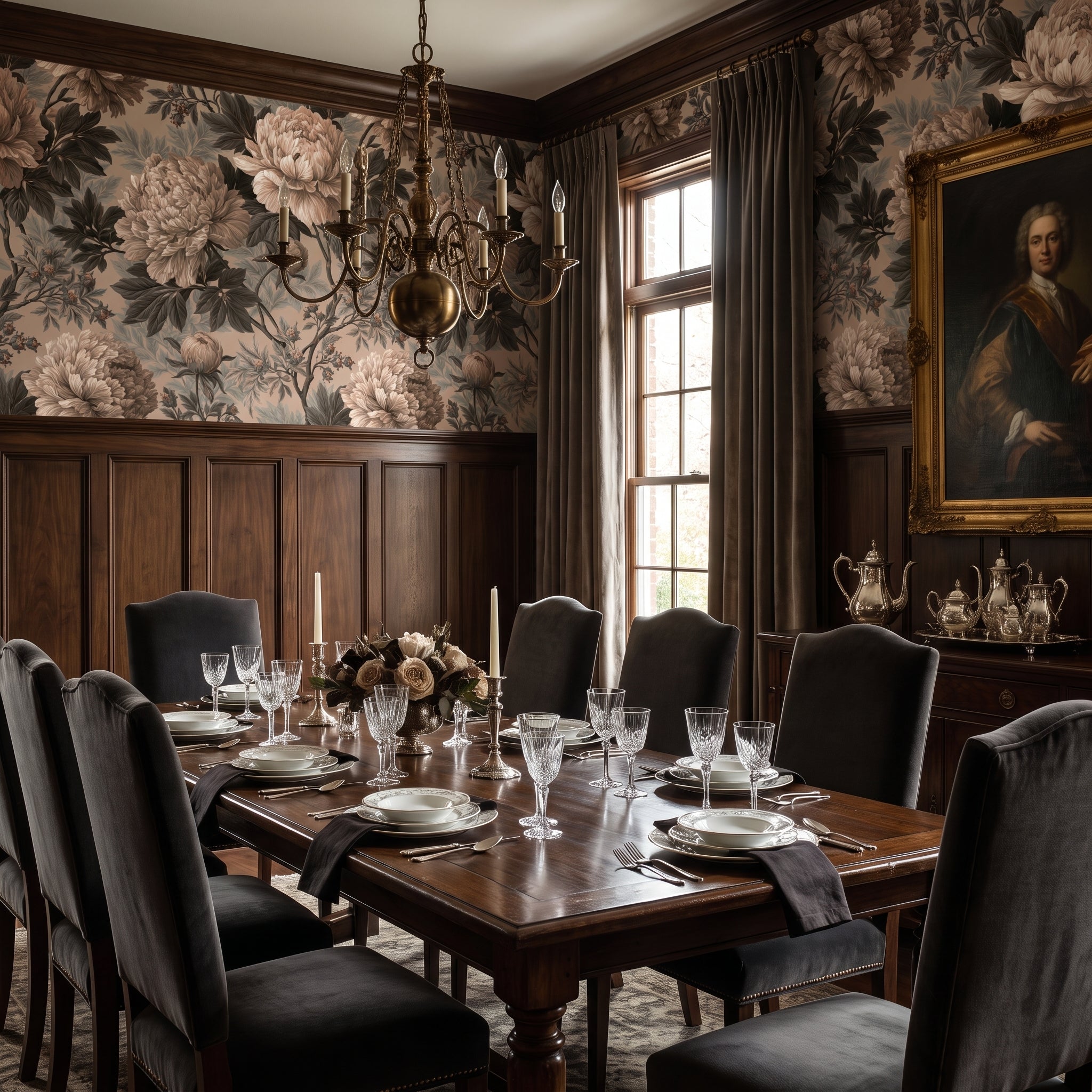 Ash Leaf Peony — styled room 1