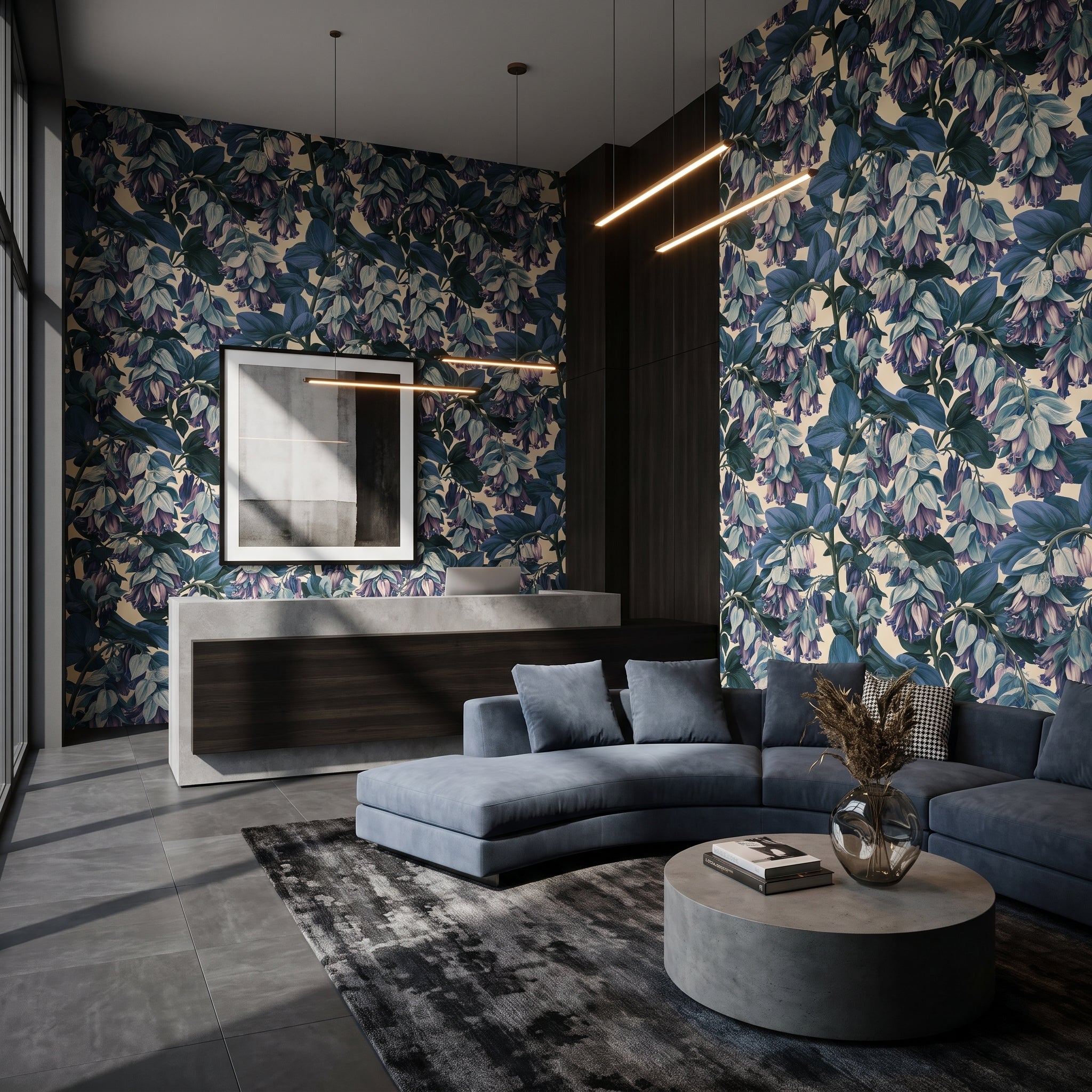 Bellflower Cascade — styled room 3
