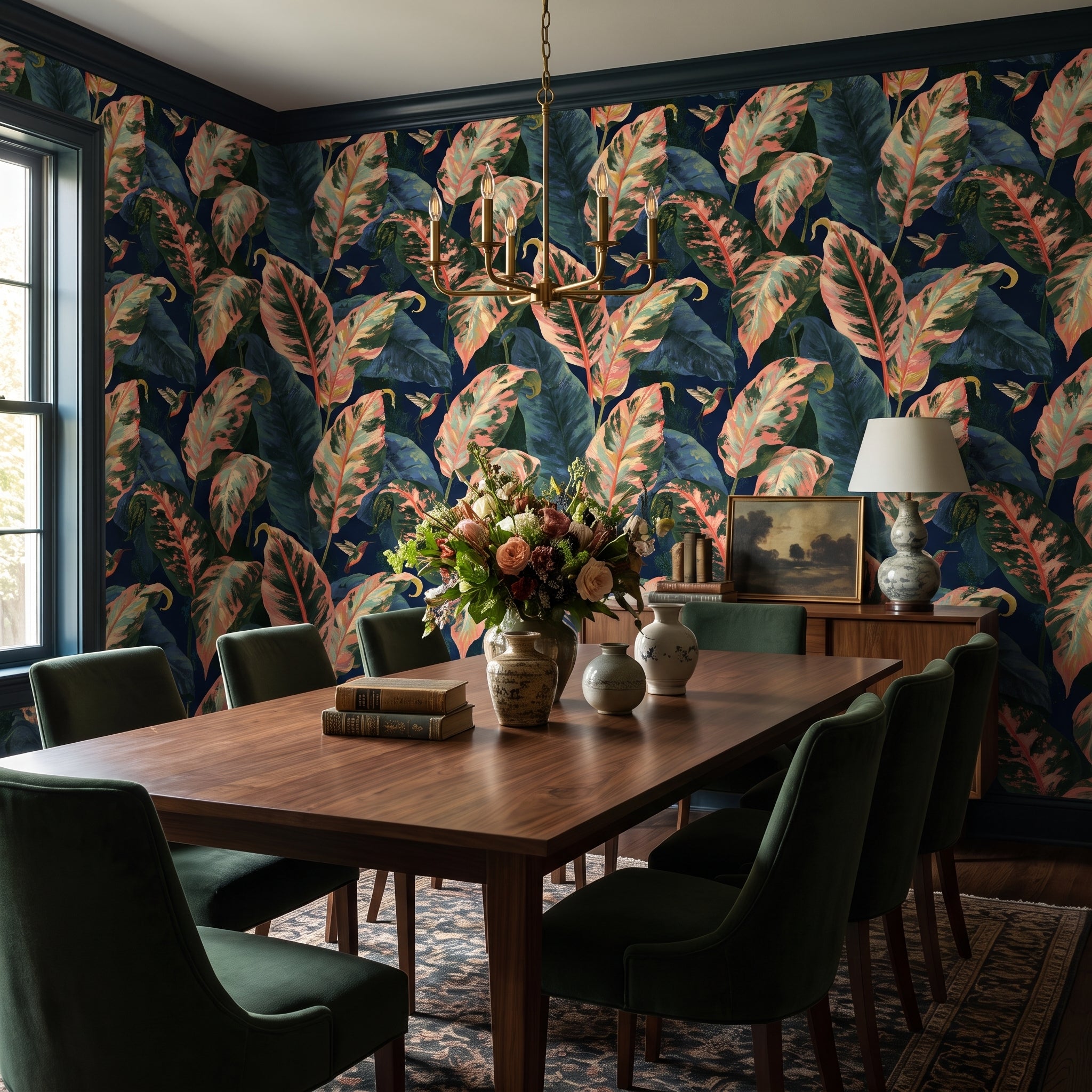Painter's Dieffenbachia — styled room 1