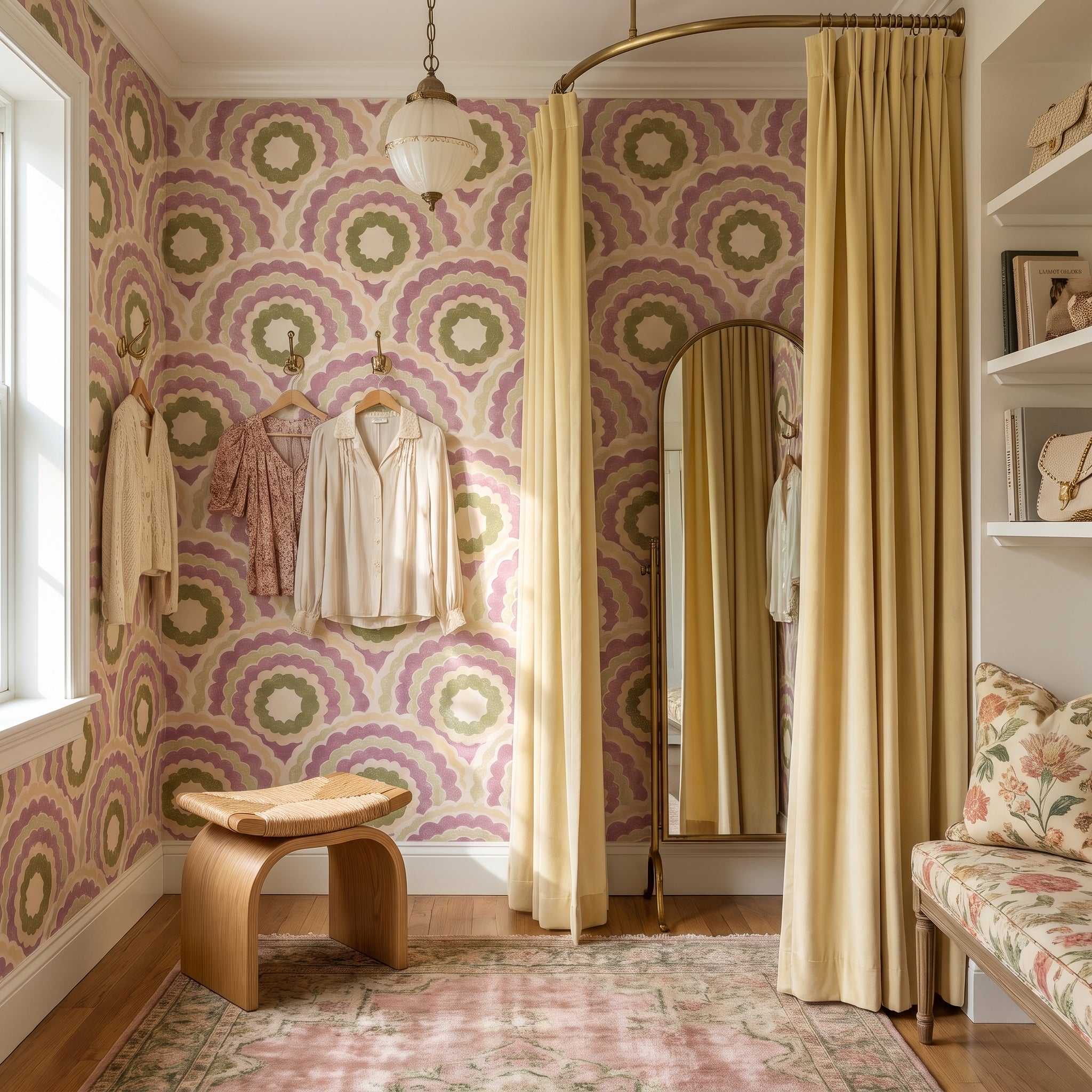 Scallop Canopy — styled room 3