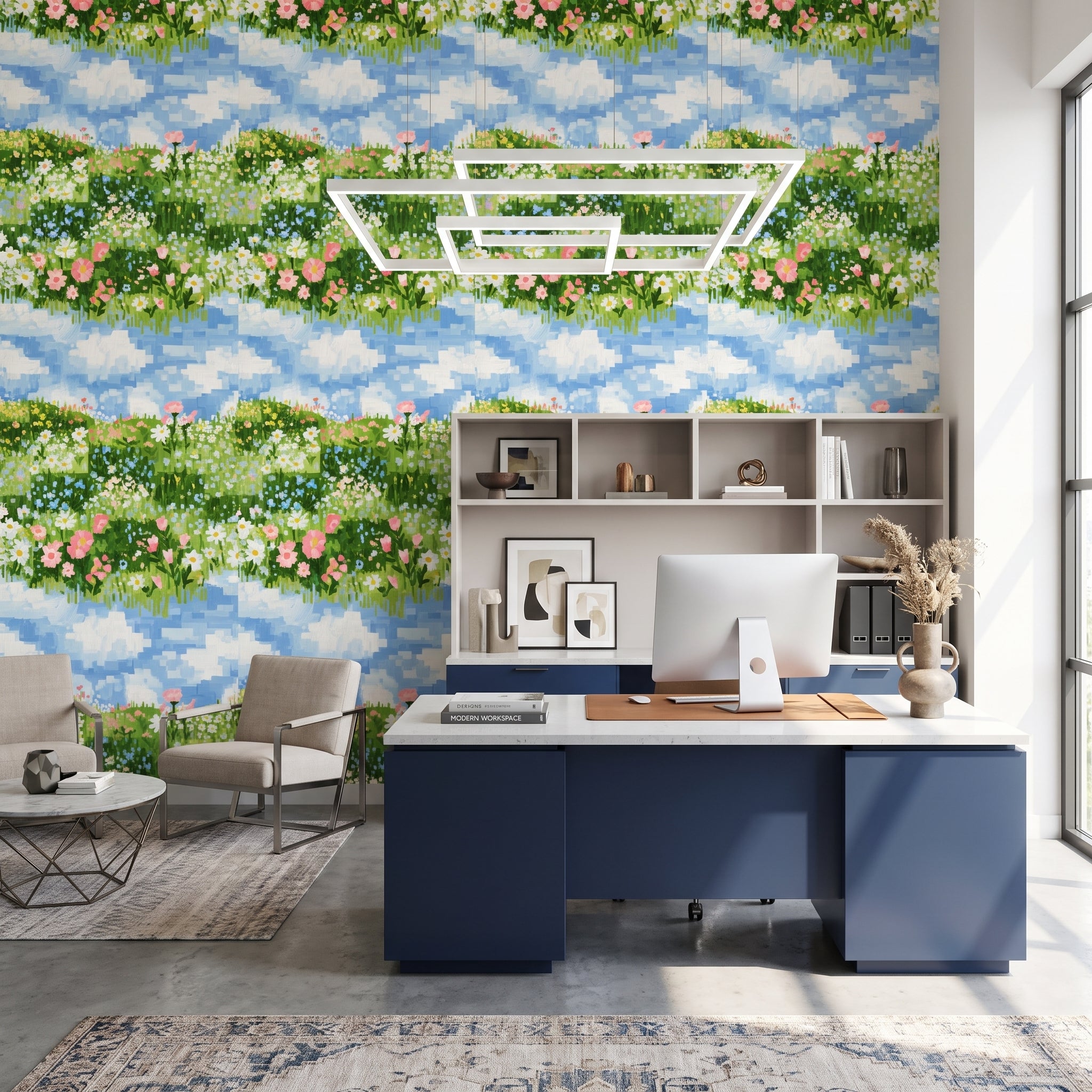 Suspended Meadow — styled room 3