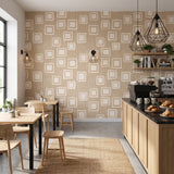 Pinstripe Postage — styled room 3
